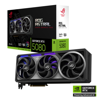TARJETA DE VIDEO ASUS GEFORCE RTX 5080 16GB GDDR7 256BITS ROG ASTRAL OC