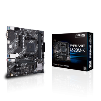 PLACA MADRE ASUS PRIME PRIME A520M-K SLV