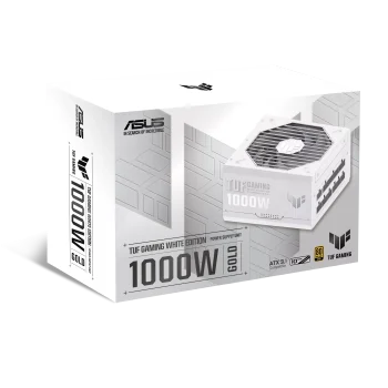 FUENTE DE PODER ASUS TUF GAMING WHITE 1000W 80 PLUS GOLD FULL MODULA